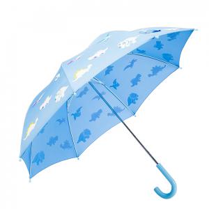 Childrens dinosaur magic dry wet change changing color rainy day umbrella